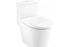 Bàn cầu 1 khối Cotto C100207 nắp đóng êm