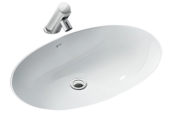 Chậu lavabo Inax L-2216V âm bàn