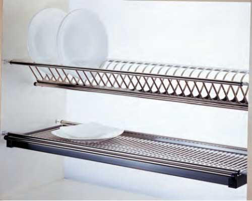 Không sợ bị cong võng trong quá trình sử dụng với kệ chén dĩa cố định dạng chữ V EU01060 tại Khánh Vy Home