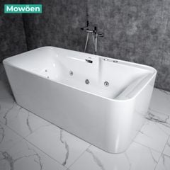 Bồn tắm Mowoen MW8166F-170.MS đặt sàn massage 1.7m