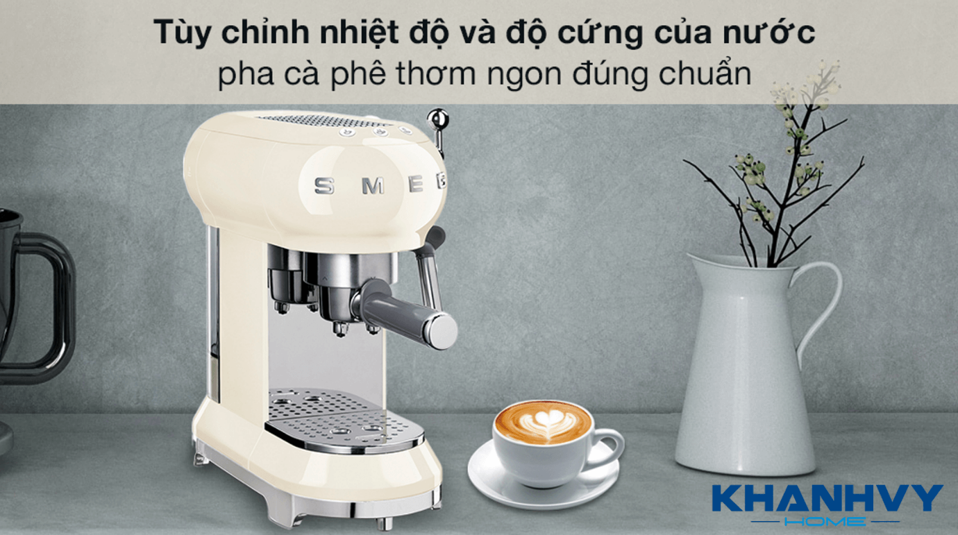 Chức năng chống nhỏ giọt và thông báo chỉ số cặn bẩn giúp việc vệ sinh máy trở nên đơn giản hơn