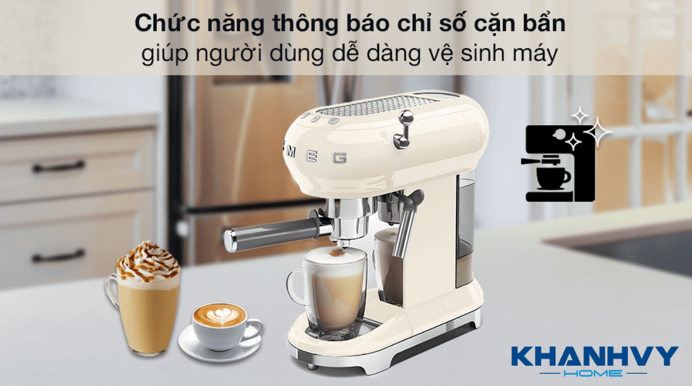 Có thể điều chỉnh nhiệt độ và độ cứng của nước để cho ra những ly cà phê thơm ngon như ý