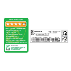 Máy giặt cửa trước 9KG Electrolux EWF9042Q7WB