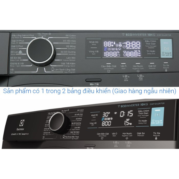 Máy giặt Inverter 10 kg Electrolux EWF1042R7SB