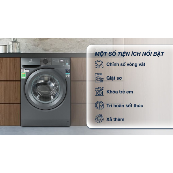 Máy giặt Electrolux Inverter 10 kg EWF1024M3SB