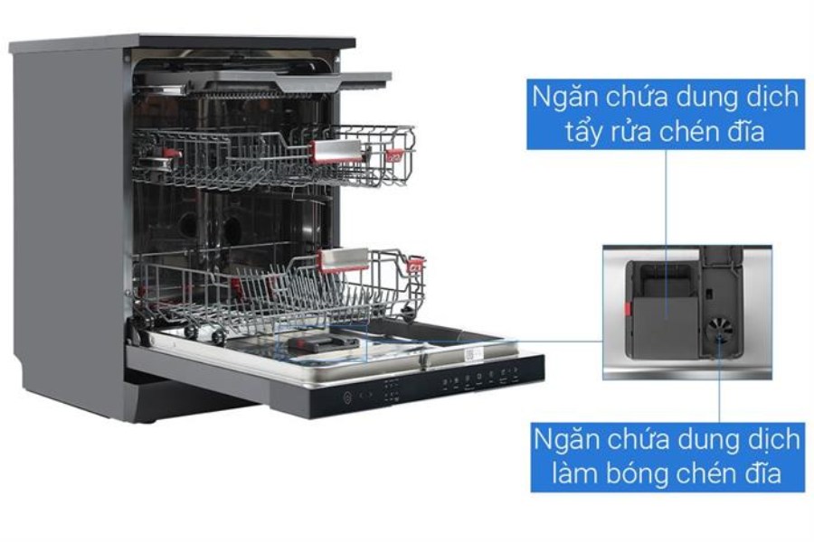 Máy rửa chén Toshiba DW-15F7(G)-VN