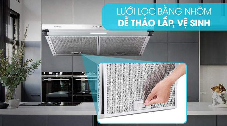 Máy hút mùi Teka CH 1070BG dễ dàng vệ sinh
