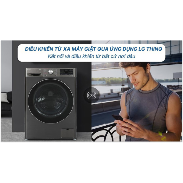 Máy giặt sấy LG Inverter giặt 11kg/ sấy 7kg FV1411H3BA