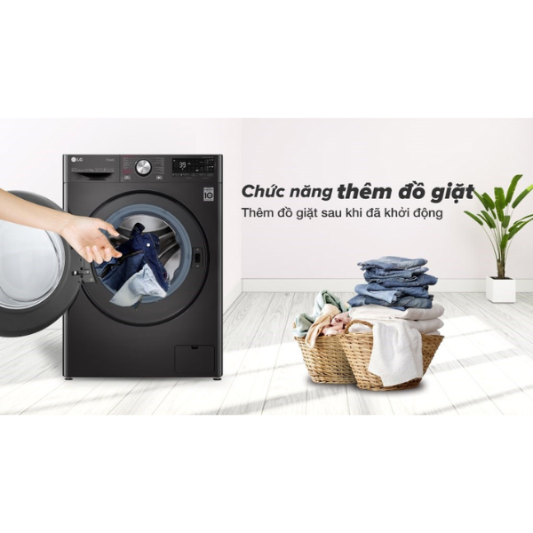 Máy giặt sấy LG Inverter giặt 13kg/ sấy 8kg FV1413H3BA