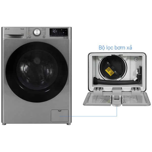Máy giặt sấy LG Inverter giặt 10kg/ sấy 6kg FV1410D4P