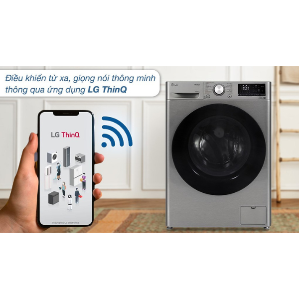 Máy giặt sấy LG Inverter giặt 10kg/ sấy 6kg FV1410D4P