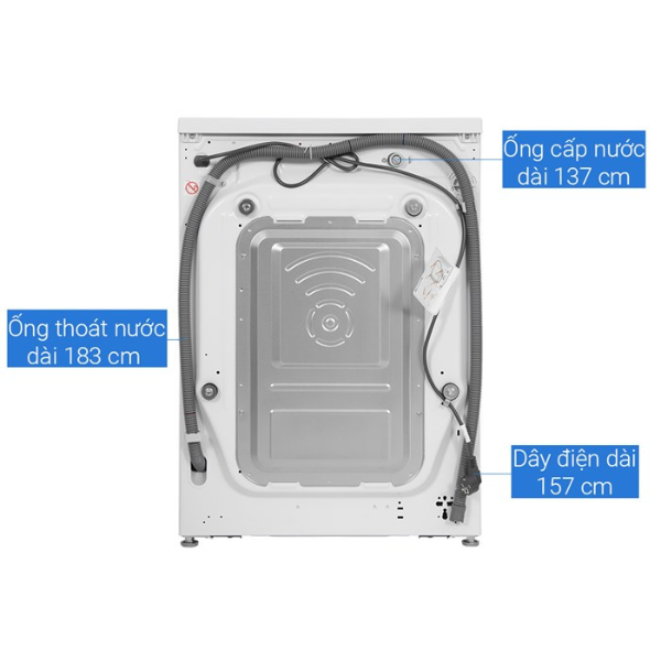 Máy giặt sấy LG Inverter giặt 11kg/ sấy 7kg FV1411D4W