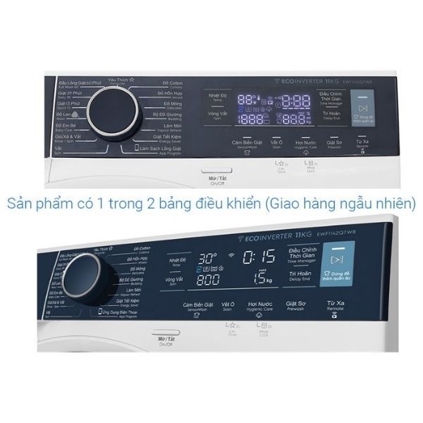 Máy giặt Electrolux Inverter 11kg EWF1142Q7WB