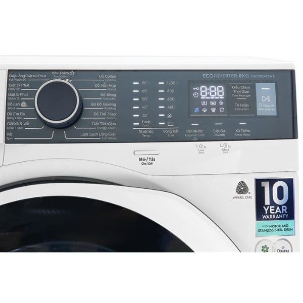 Máy giặt Electrolux EWF8024P5WB 8Kg UltimateCare 500