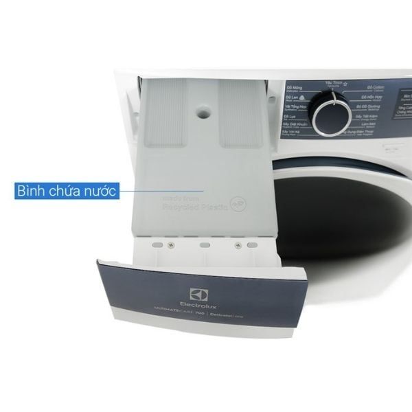 Máy sấy bơm nhiệt Electrolux 8kg EDH803Q7WB