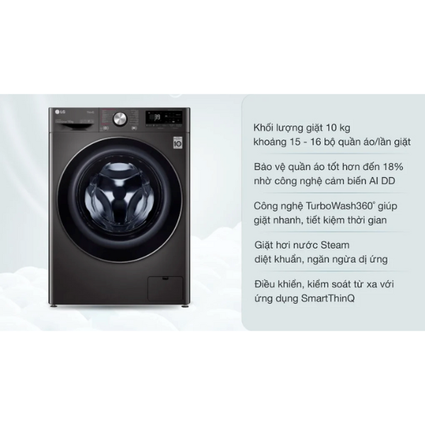 Máy giặt LG AI DD Inverter 10 kg FV1410S3B