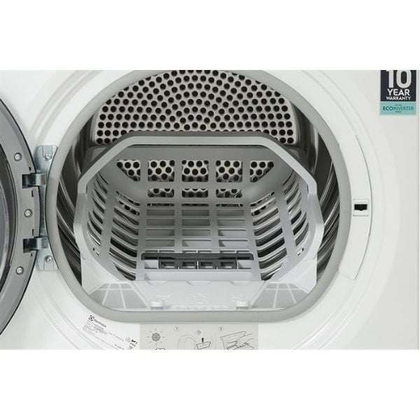 Máy sấy bơm nhiệt Electrolux 9kg EDH903R9WB