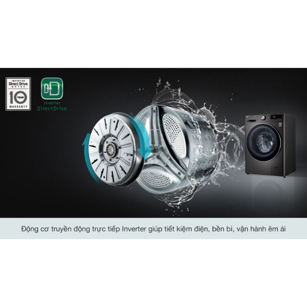 Máy giặt LG AI DD Inverter 10 kg FV1410S3B