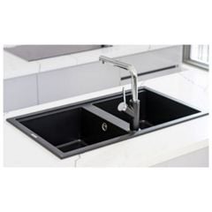 Chậu rửa bát Konox Granite Phoenix Smart 860 Black