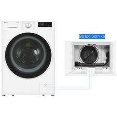 Máy giặt LG AI DD Inverter 10 kg FV1410S4W1