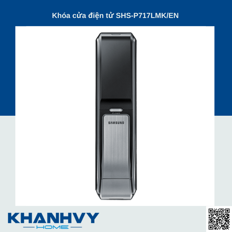 Khóa điện tử Samsung SHS-P717LMK/EN