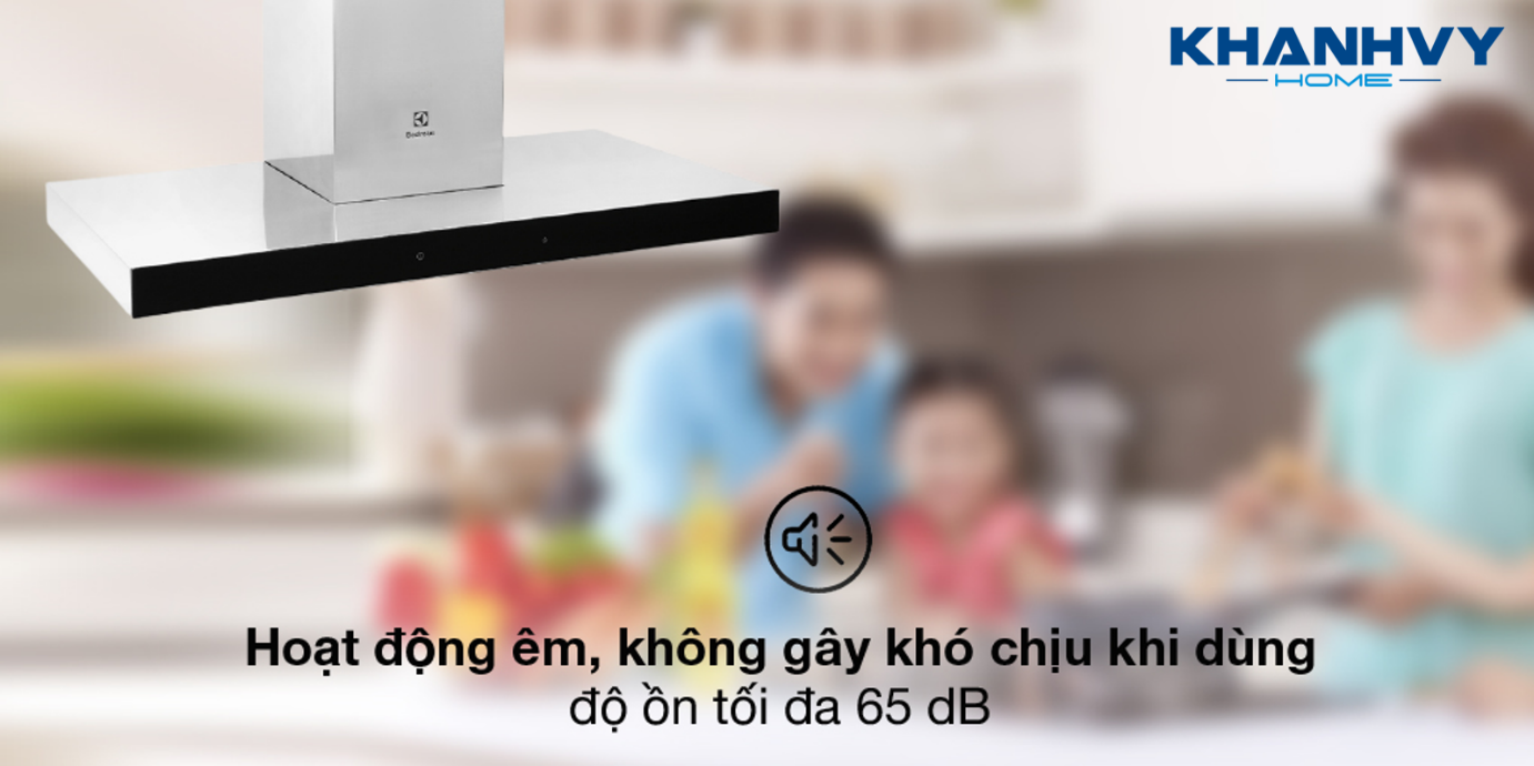 Tính năng Hob2Hood thông minh giúp kết nối với bếp từ và tự động điều chỉnh chế độ hút mùi