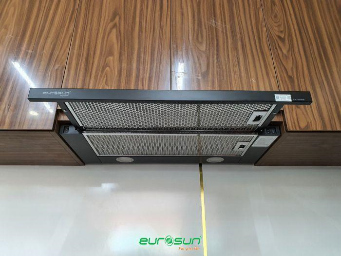 Máy hút mùi Eurosun EH-70AF85B âm tủ thu gọn nên rất tiết kiệm diện tích