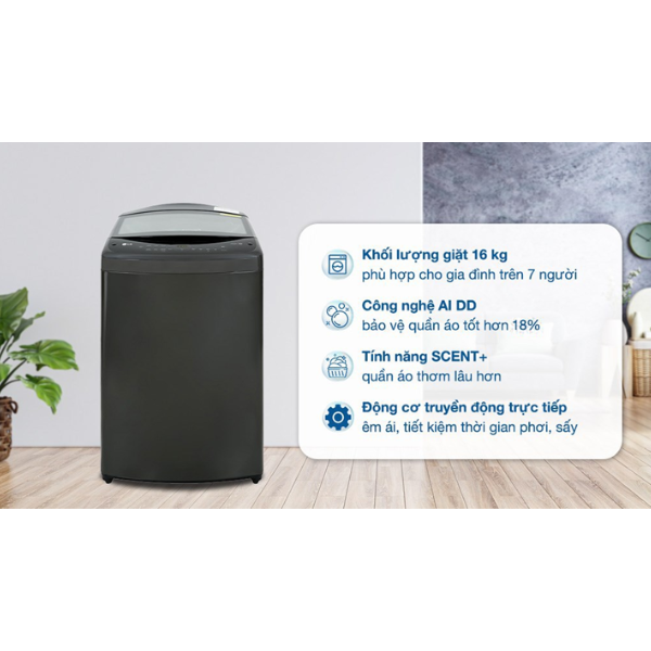 Máy giặt LG AI DD Inverter 16 kg TV2516DV3B