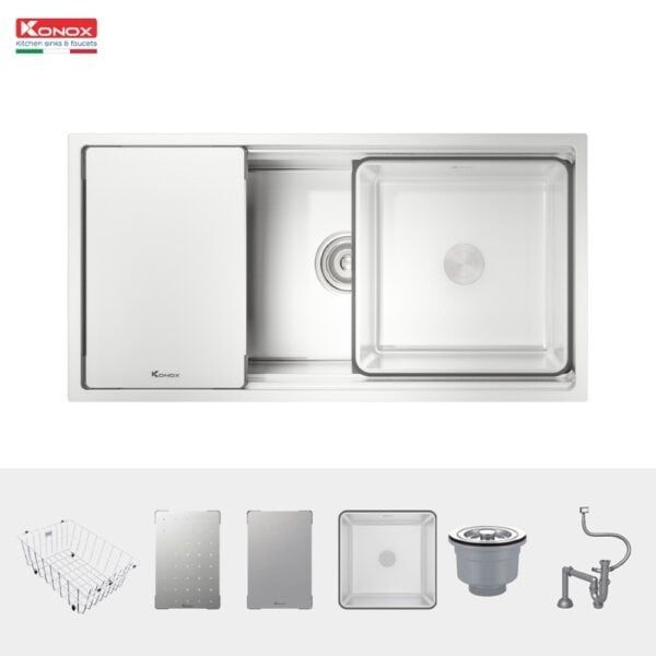 Chậu rửa bát Konox Workstation KN8644SU