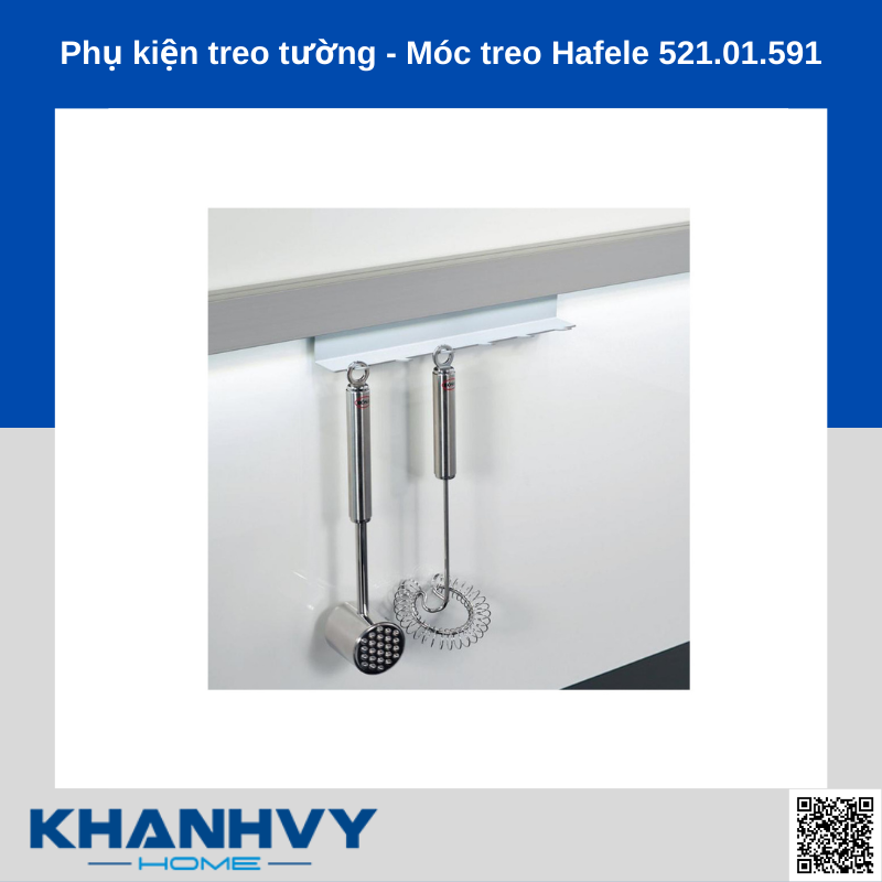 Phụ kiện treo tường - Móc treo Hafele 521.01.591 chính hãng tại Khánh Vy Home