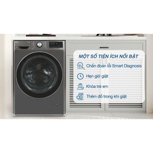 Máy giặt LG Inverter 12 kg FV1412S3B