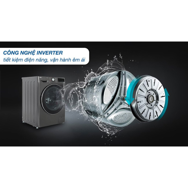 Máy giặt LG Inverter 12 kg FV1412S3B