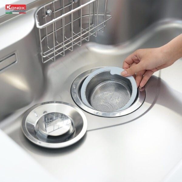 Chậu rửa bát Konox TARI 7851SR Full