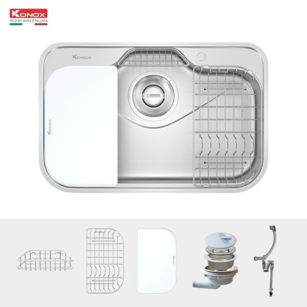 Chậu rửa bát Konox TARI 7851SR Full