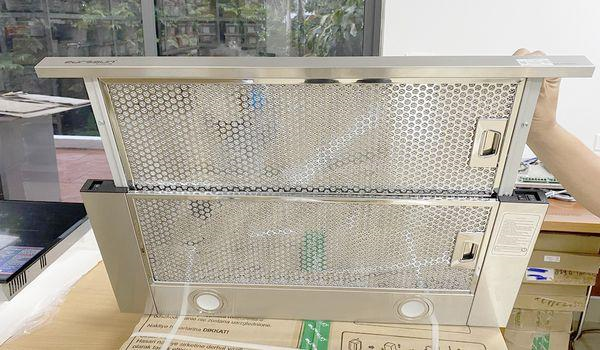 Máy hút mùi Eurosun EH-70AF85S trang bị lưới lọc làm từ chất liệu cao cấp