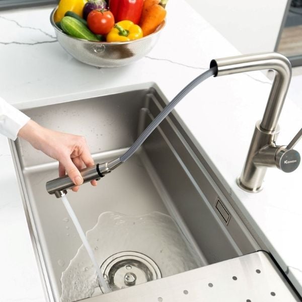 Chậu rửa bát Konox KN8146SU Dekor Full