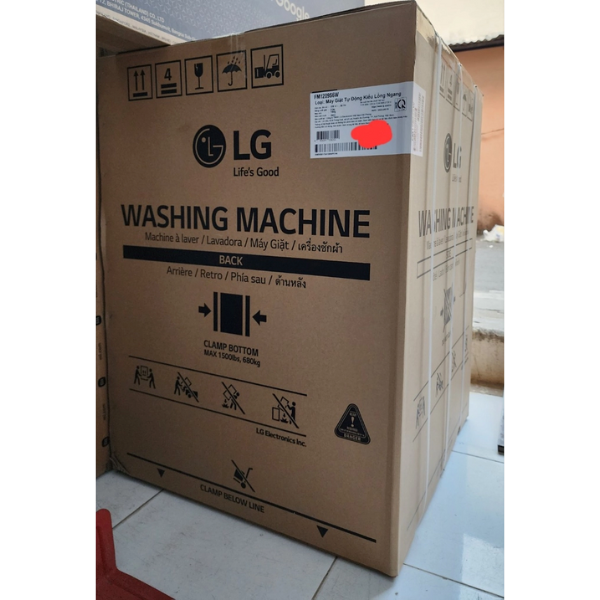 Máy giặt LG AI DD Inverter 9kg FM1209S6W