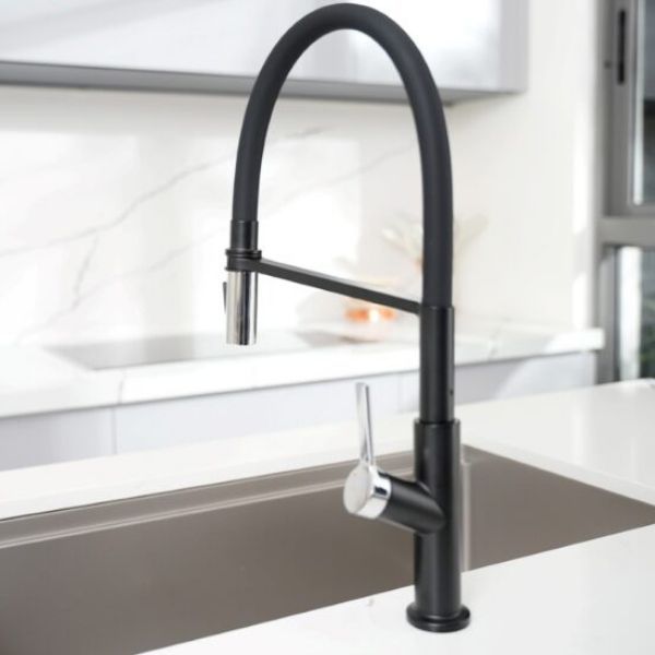 Vòi rửa bát Konox Tema Black