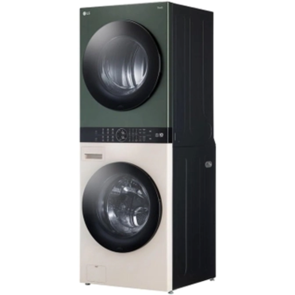 Tháp giặt sấy LG WashTower Inverter giặt 21kg/ sấy 16kg WT2116SHEG
