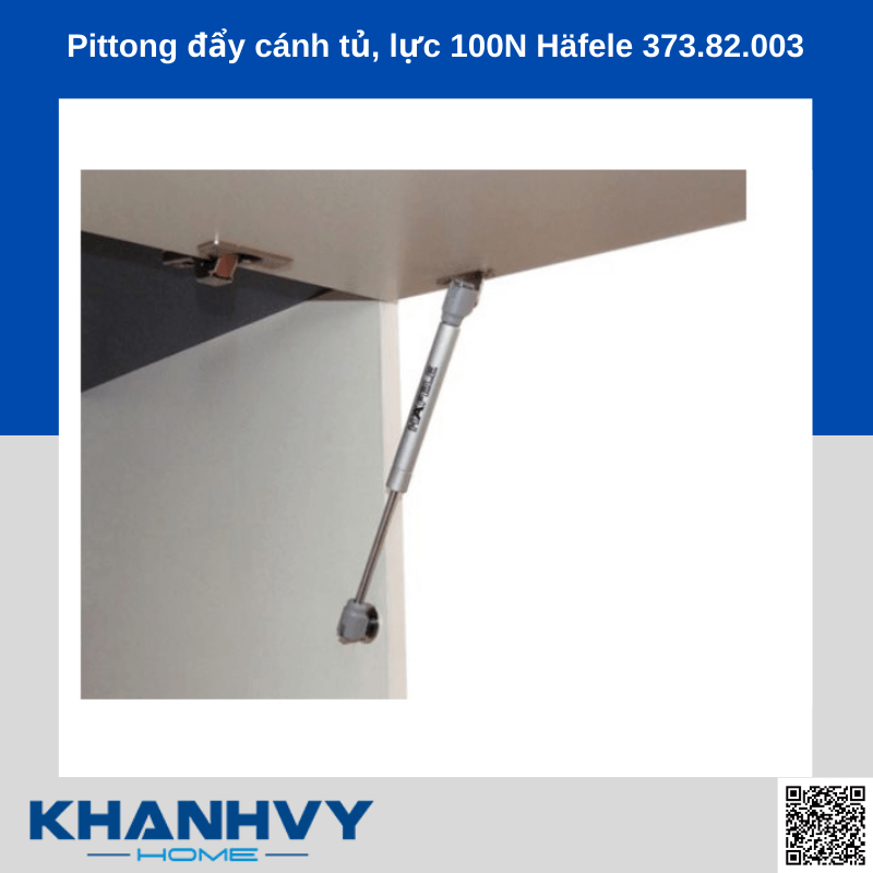 Pittong đẩy cánh tủ, lực 100N Häfele 373.82.003 chính hãng tại Khánh Vy Home