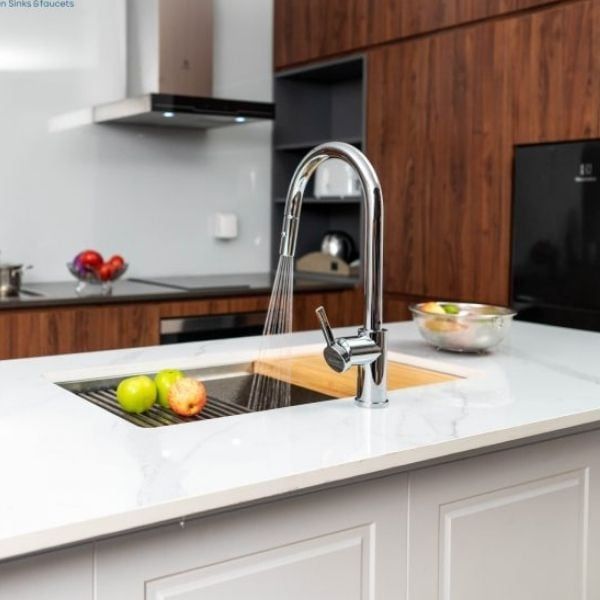 Vòi rửa bát Konox Alto Nickel
