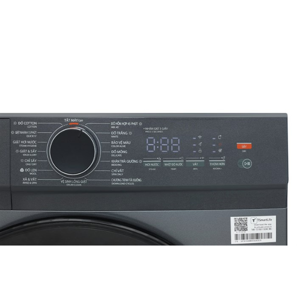 Máy giặt sấy Toshiba TWD-T21BU115UWV(MG) Inverter giặt 10.5 kg / sấy 7 kg