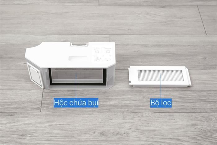 Robot hút bụi Ecovacs N30 Pro Omni màu trắng