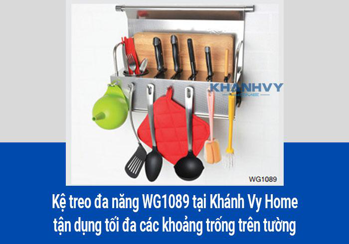 Kệ treo đa năng WG1089 tại Khánh Vy Home tận dụng tối đa các khoảng trống trên tường