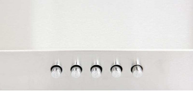Máy hút mùi Teka CLA 72K00S 113150000 có bảng điều khiển bằng nút nhấn cơ