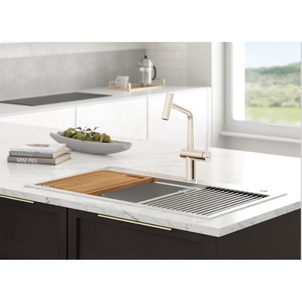 Vòi rửa bát Konox Volta Chrome