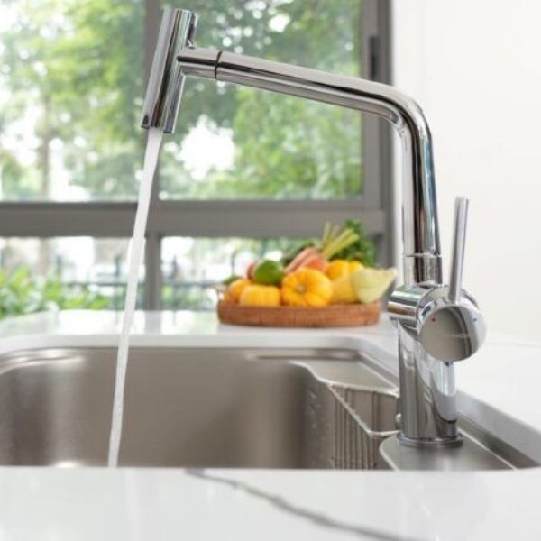 Vòi rửa bát Konox Volta Chrome