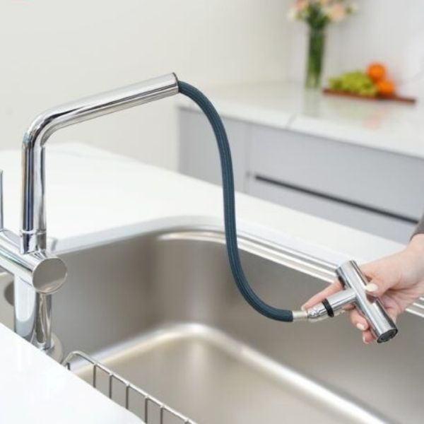 Vòi rửa bát Konox Volta Chrome