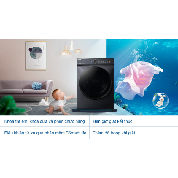 Máy giặt Toshiba TW-T21BU115UWV(MG) Inverter 10.5 kg