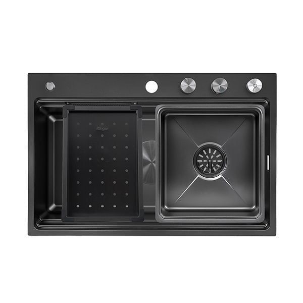 Chậu rửa bát Kluger KWF8161FB-S76W Plus